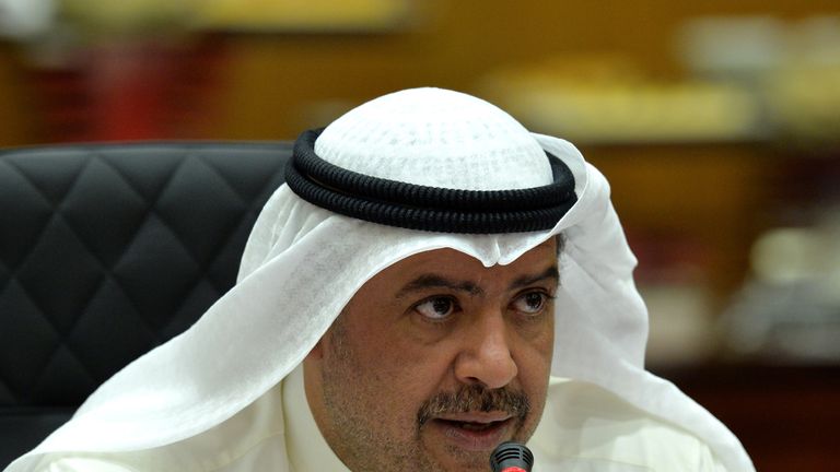ANOC President Sheikh Ahmad Al-Fahad Al-Sabah