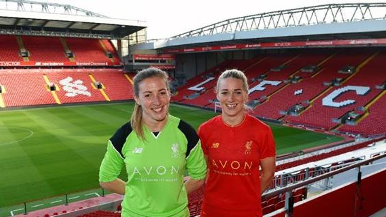 Liverpool Ladies announce deal with Avon (pic: Andrew Powell/Liverpool FC)