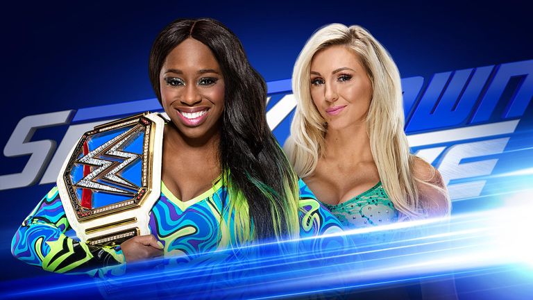 Naomi and Charlotte Flair square off for the Smackdown Women's Championship tonight.