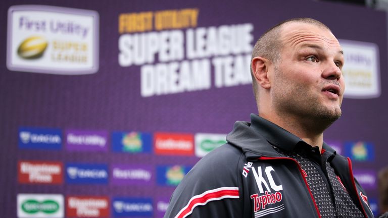 Keiron Cunningham has parted ways with St Helens