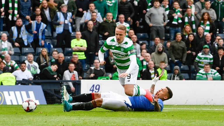 Tavernier says Leigh Griffiths told him he did not think Celtic should have been given a penalty