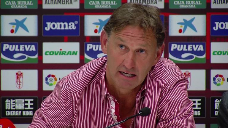 Tony Adams press conference, Granada