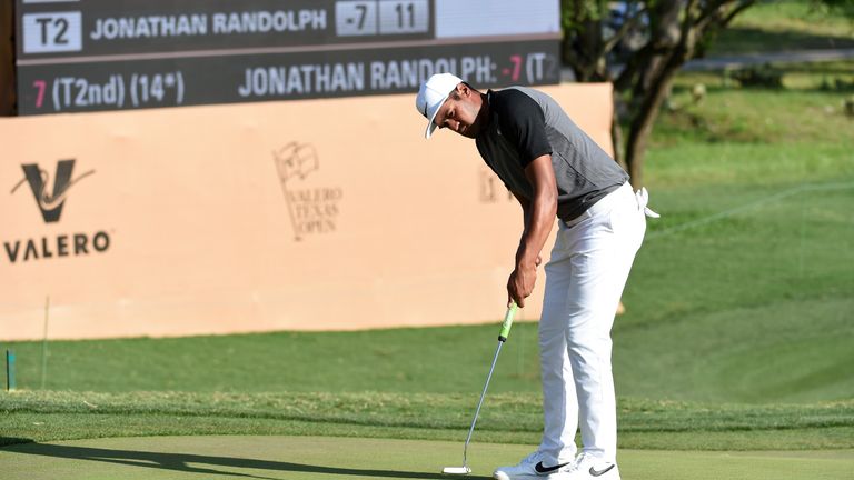 Finau fired eight birdies and an eagle during an impressive round