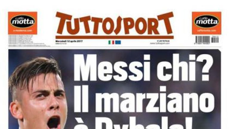 "Messi who? The Martian is Dybala"