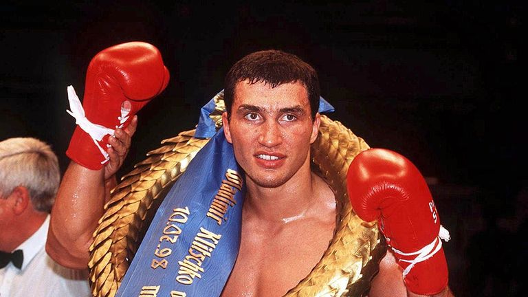 Wladimir Klitschko beat Najee Shaheed, July 1998