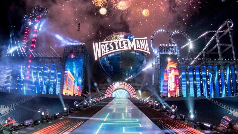 WrestleMania 33 set 
