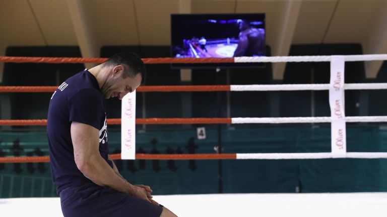 Wladimir Klitschko of Ukraine