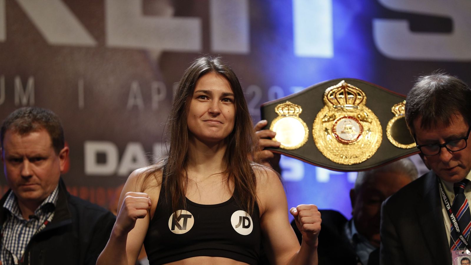 WATCH: Katie Taylor returns to her old football club | Boxing News