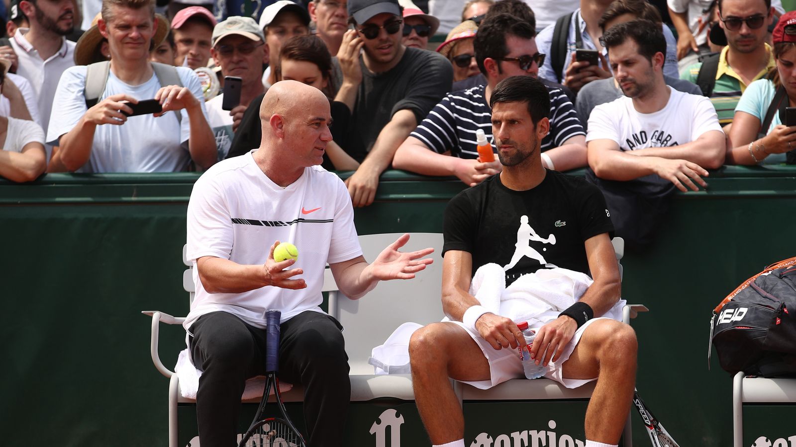 Novak Djokovic Benefiting From Andre Agassi Help After Changing ...