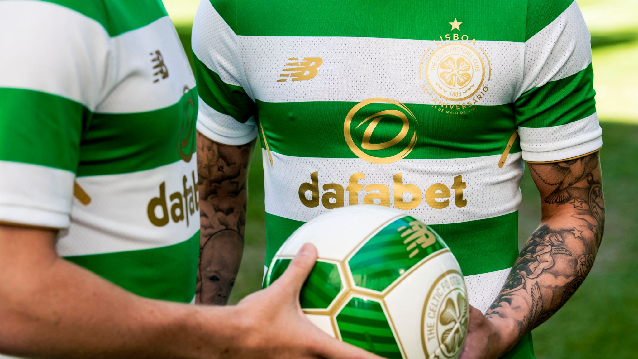 Celtic launch 2017/18 kit paying tribute to Lisbon Lions 50 years