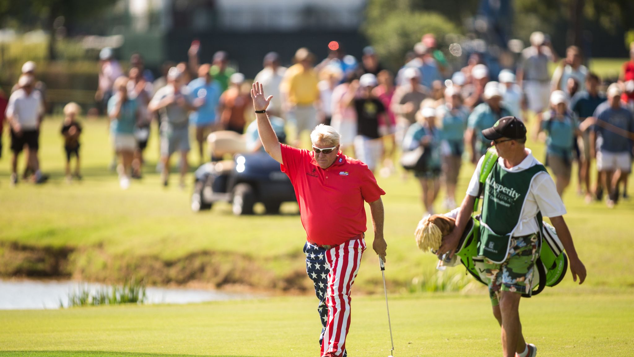 John Daly Wins First Pro Title Since 04 Despite Faltering Finish Golf News Sky Sports