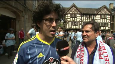 Vigo fans confident in Manchester