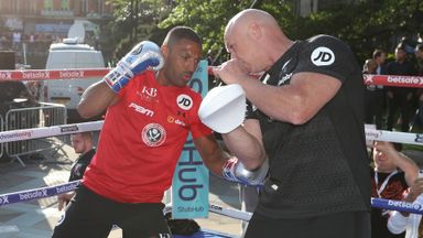 Brook v Spence Jr - Public workout 