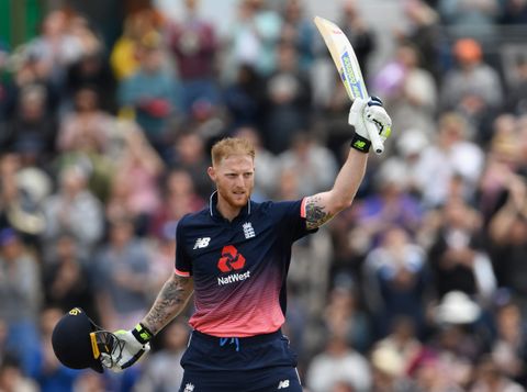 Ben Stokes' century was his first in England in ODI cricket