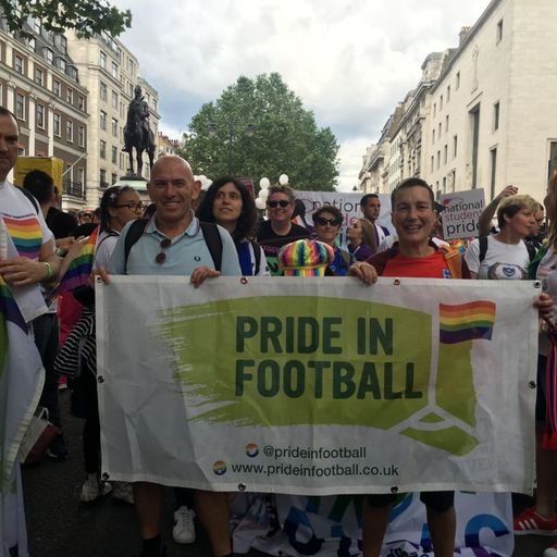 Visible and vocal: LGBT football fans