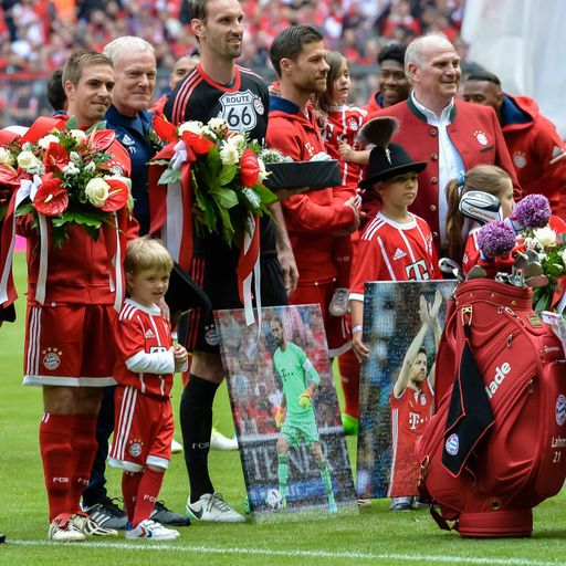 Alonso, Lahm retire in style