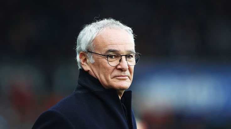Former Leicester City manager Claudio Ranieri prior to the Premier League against Swansea City