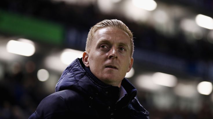 BRIGHTON, ENGLAND - DECEMBER 09: Leeds United Manager Garry Monk looks on prior to the Sky Bet Championship match between Brighton & Hove Albion and Leeds 