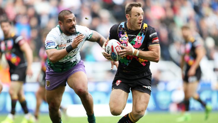 Rugby League - Dacia Magic Weekend - Hull FC v St Helens - St James' Park, Newcastle, England - .James Roby of St Helens