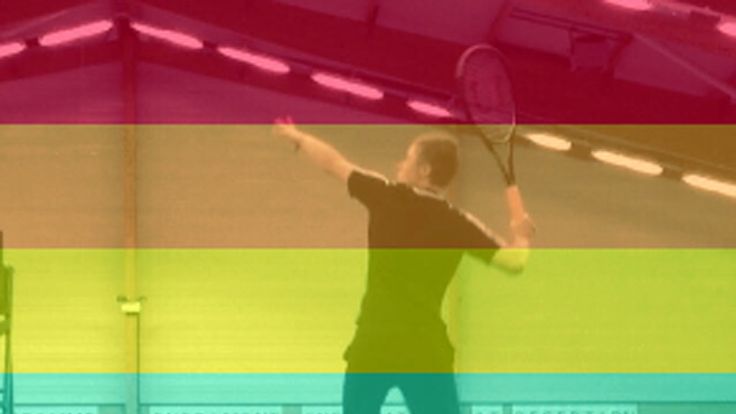 Zach Brookes, tennis rainbow