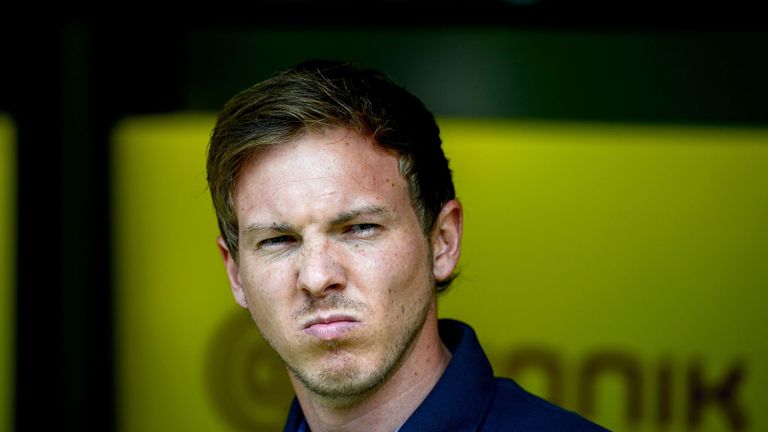 Julian Nagelsmann ist nach der bitteren Niederlage von der Leistung des Schiedsrichters enttäuscht.