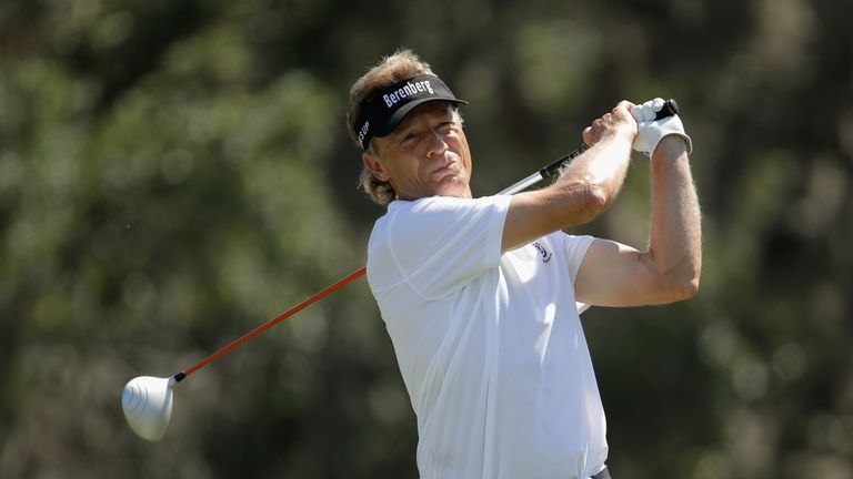 Bernhard Langer is chasing an eighth senior major title this week