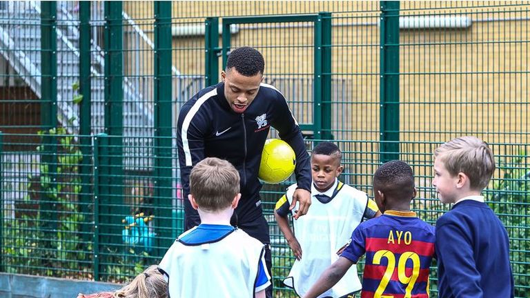 Jordan Cousins is hoping to give back to the community that gave him his start in life