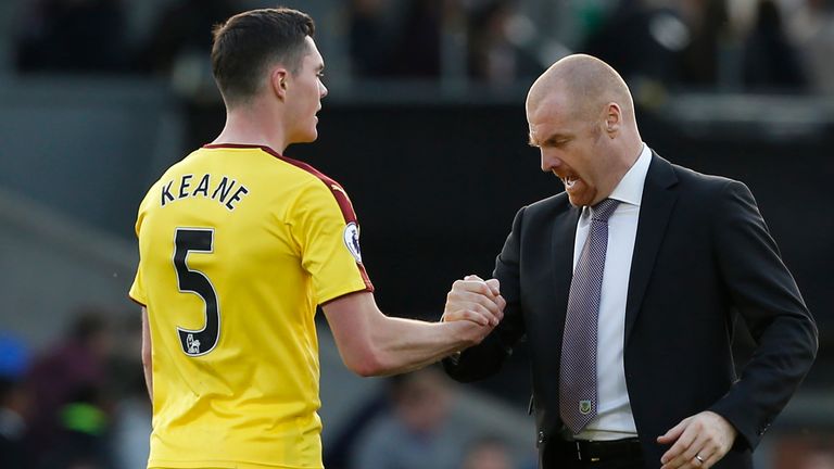 Sean Dyche wants Michael Keane to stay at Burnley this summer