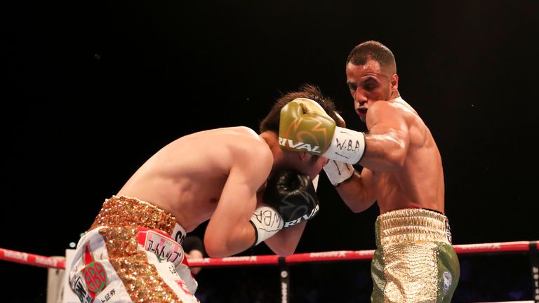 THE HOMECOMING PROMOTION
BARCLAYCARD ARENA,
BIRMINGHAM
PIC;LAWRENCE LUSTIG
WBA Super-Flyweight World Championship, KAL YAFAI v SUGURU MURANAKA
