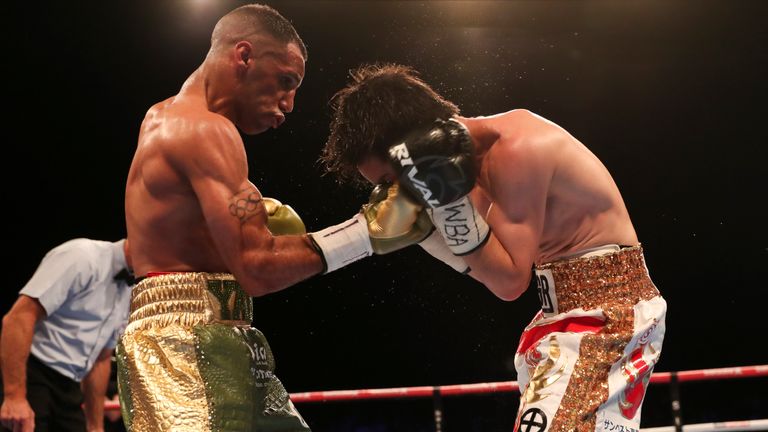 THE HOMECOMING PROMOTION
BARCLAYCARD ARENA,
BIRMINGHAM
PIC;LAWRENCE LUSTIG
WBA Super-Flyweight World Championship, KAL YAFAI v SUGURU MURANAKA
