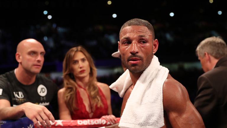 BROOK-SPENCE PROMOTION
BRAMALL LANE,
SHEFFIELD,
PIC;LAWRENCE LUSTIG
IBF WORLD WELTERWEIGHT TITLE
KELL BROOK V ERROL SPENCE