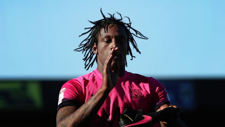Nile Ranger in action for Southend United