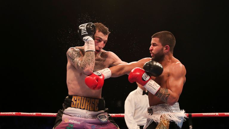 THE HOMECOMING PROMOTION
BARCLAYCARD ARENA,
BIRMINGHAM
PIC;LAWRENCE LUSTIG
European Welterweight Championship, SAM EGGINGTON V CEFERINO RODRIGUEZ

