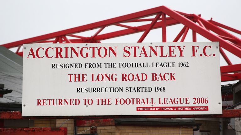 Accrington Stanley said they 'will always act in the strongest possible way to protect the integrity of the football club'