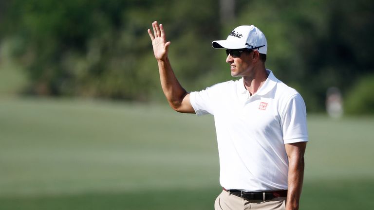 Adam Scott took the lead off William McGirt when he moved to six-under par