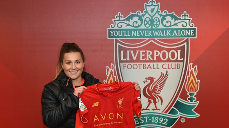 Amy Turner joins Liverpool Ladies (pic: Andrew Powell)