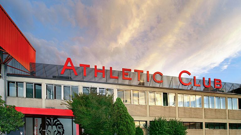 Athletic's Lezama training ground is located a few miles outside of Bibao