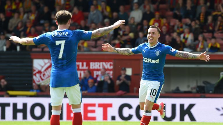 Barrie McKay equalised for Rangers 