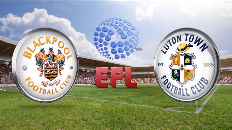 Blackpool v Luton Town