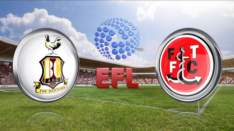 Bradford City v Fleetwood Town
