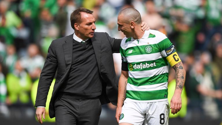 It has been a great season for Brendan Rodgers and Scott Brown