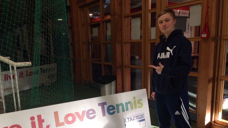 Zach Brookes tennis
