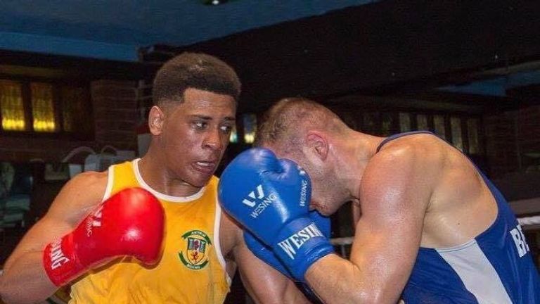 Caoimhin Hynes, who trains at Holy Trinity Boxing Club. (Credit: Eoaghan Junior)
