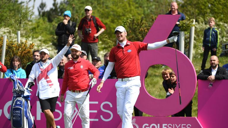 Hopes of a home victory ended at the quarter-final stage as Chris Wood and Andy Sullivan lost to Italy