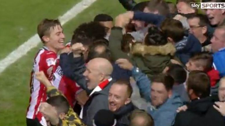 Exeter left it late to win a dramatic play-off tie