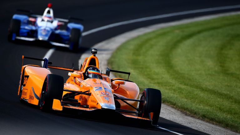 Fernando Alonso Completes Over 300 Miles During Indy 500 Monday Practice F1 News
