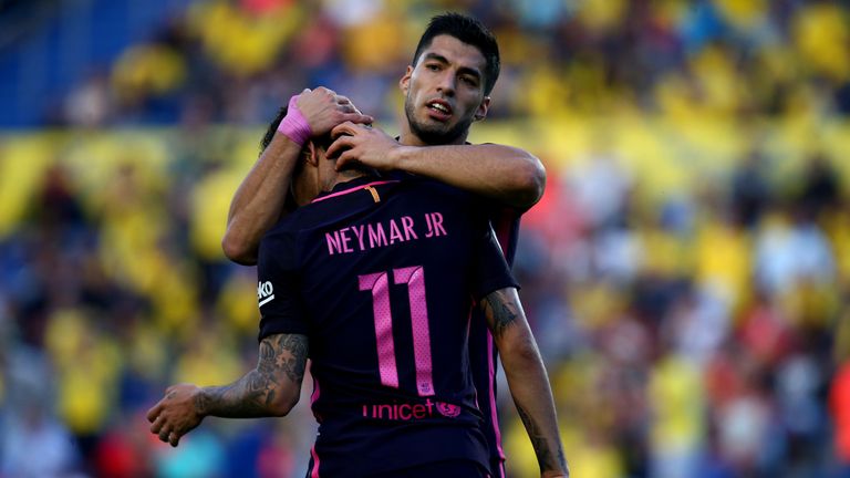 Neymar and Luis Suarez were in devastating form for the visitors