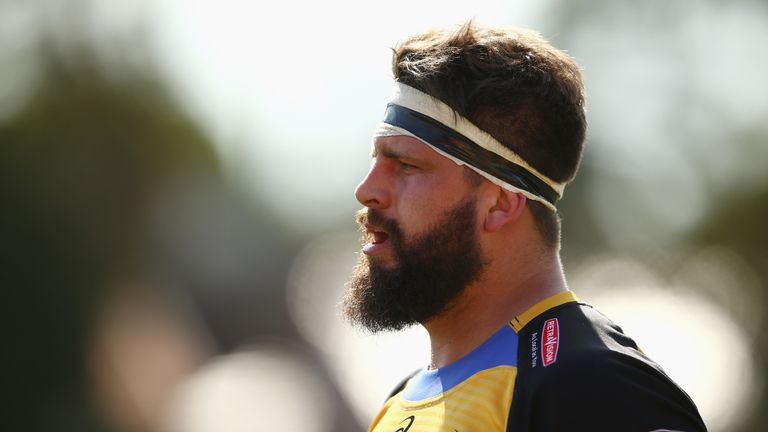 SYDNEY, AUSTRALIA - OCTOBER 10:  Francois van Wyk of the Spirit watches on during the round eight NRC match between the Greater Sydney Rams and the Perth S