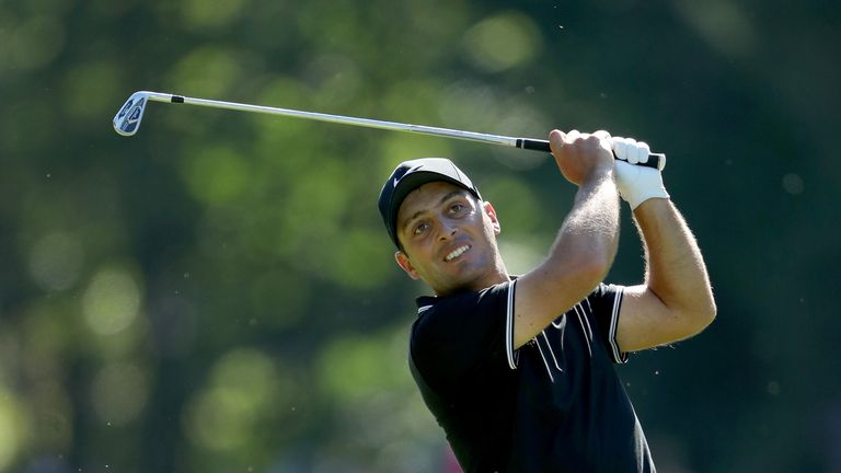 during the second round of the 2017 BMW PGA Championship on the West Course at Wentworth on May 26, 2017 in Virginia Water, England.