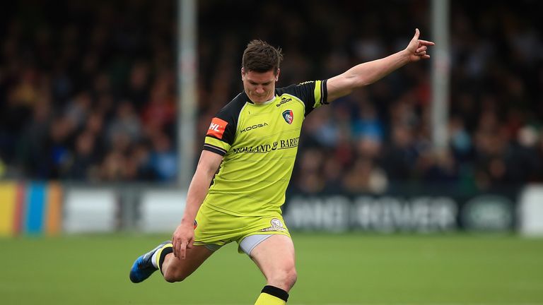  Freddie Burns was on song with the boot for Leicester